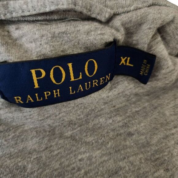 Polo Ralph Lauren Quilted Vest Full Zip Pockets Pony Logo Mens Size XL Gray - Picture 9 of 11